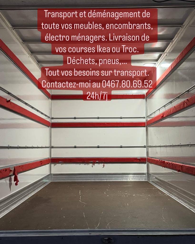 Déménagement ou transport ? 0467806952 Bruxelles àpd 30€, Diensten en Vakmensen, Verhuizers en Opslag