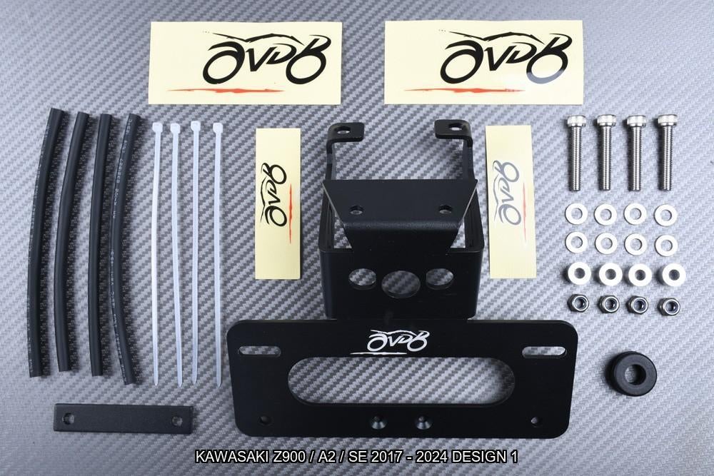 Support de plaque court KAWASAKI Z900 / A2 / SE 2017 - 2024, Motos, Accessoires | Autre, Neuf, Enlèvement ou Envoi