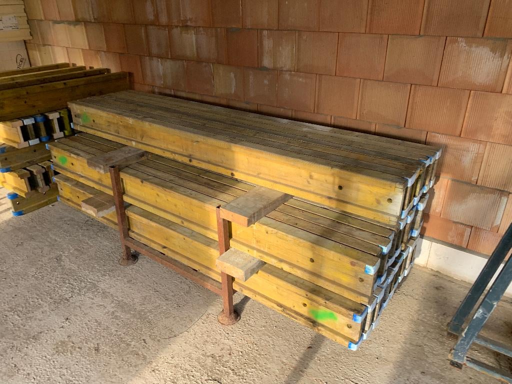 Doka - systeembalken H20 lengte : 245 cm, Doe-het-zelf en Bouw, Gereedschap | Handgereedschap, Gebruikt, Ophalen