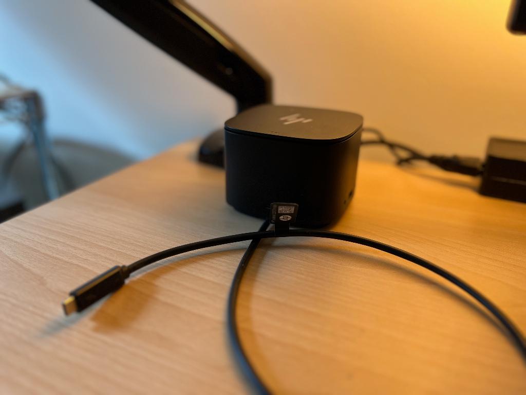 HP Thunderbolt Dock 120W G2, Computers en Software, Dockingstations, Zo goed als nieuw, Docking station, Laptop, Ophalen of Verzenden