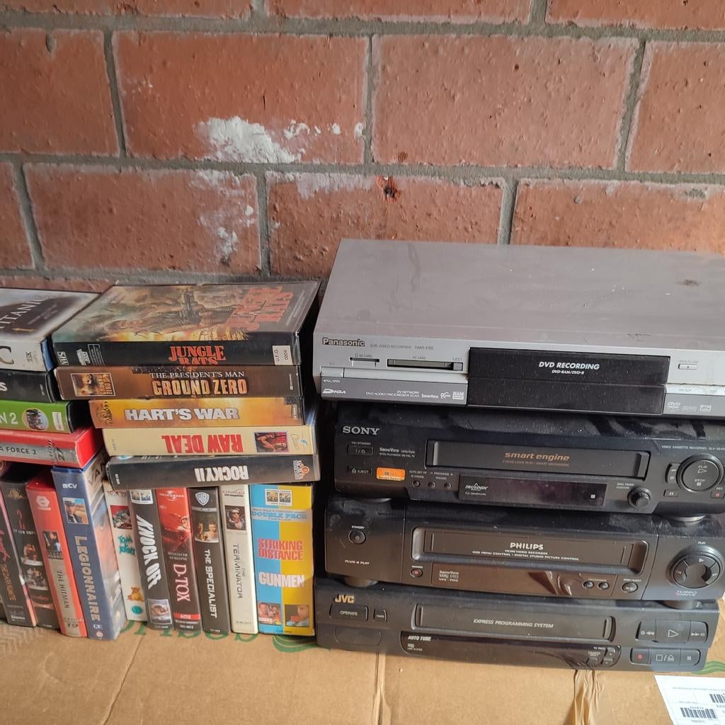 Video spelers met paar banden erbij ., Cd's en Dvd's, Ophalen