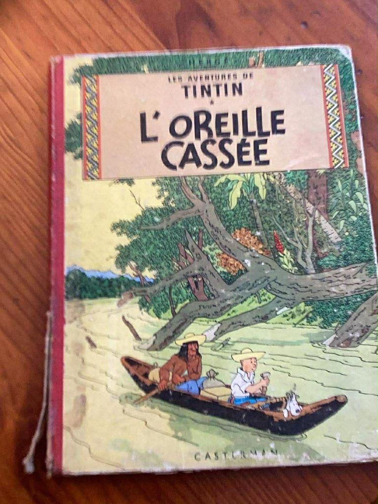 Kuifje, Boeken, Stripverhalen, Eén stripboek, HERGE, Ophalen, Gelezen