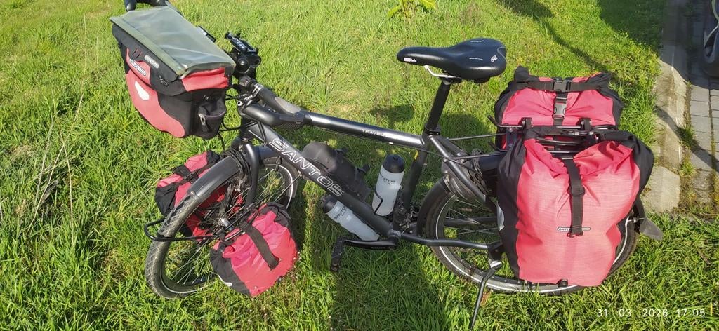 Trekkingfiets Santos Travelmaster, Ophalen