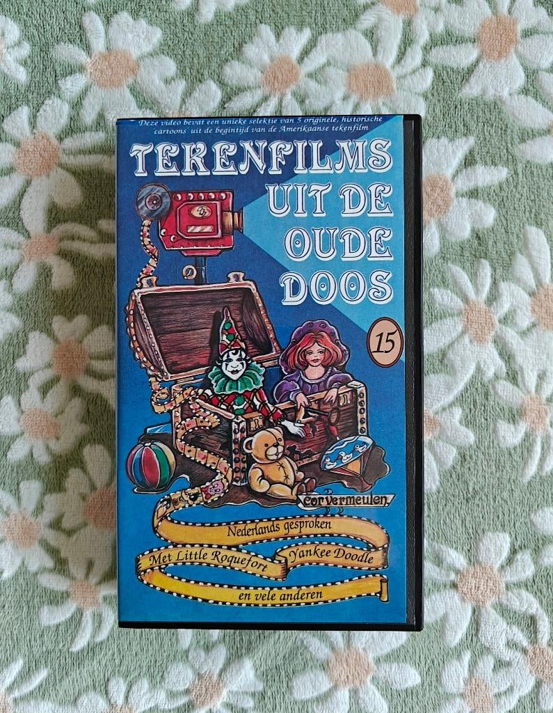 VHS - Tekenfilms uit de oude doos - 15 - Vintage - €2, CD & DVD, VHS | Film, Tous les âges, Enlèvement, Utilisé, En néerlandais