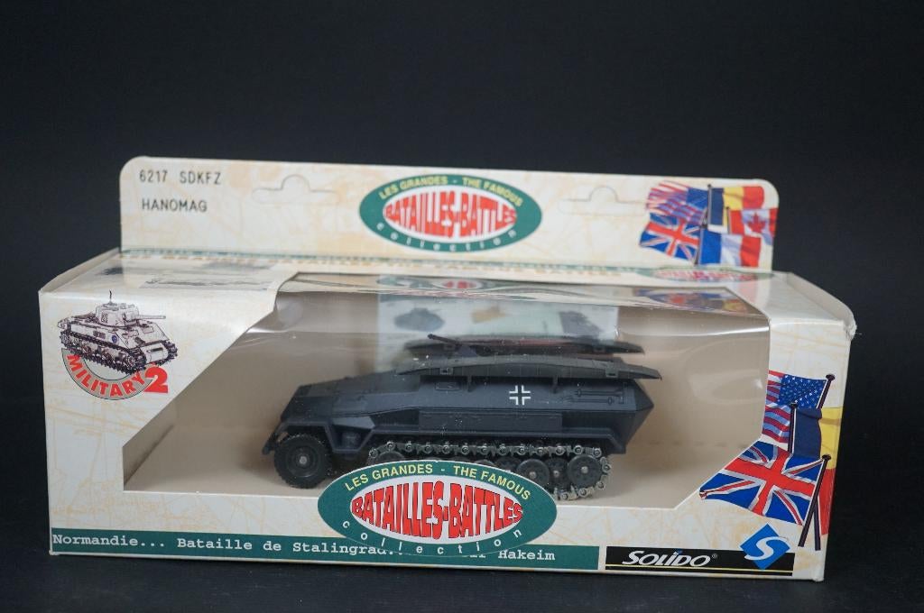 Solido Duitse Hanomag pontonbrug versie - 1/50 - TOP, Ophalen of Verzenden, Zo goed als nieuw