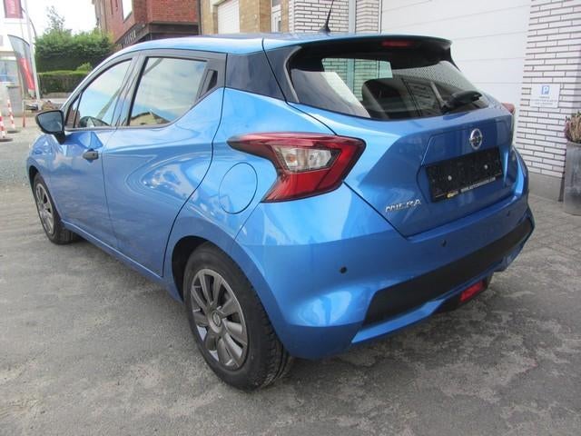 Nissan Micra 1.0i *63.000Km* Garantie AC BT Parkeerhulp, Auto's, Nissan, Voorwielaandrijving, Stof, 5 deurs, 3 cilinders