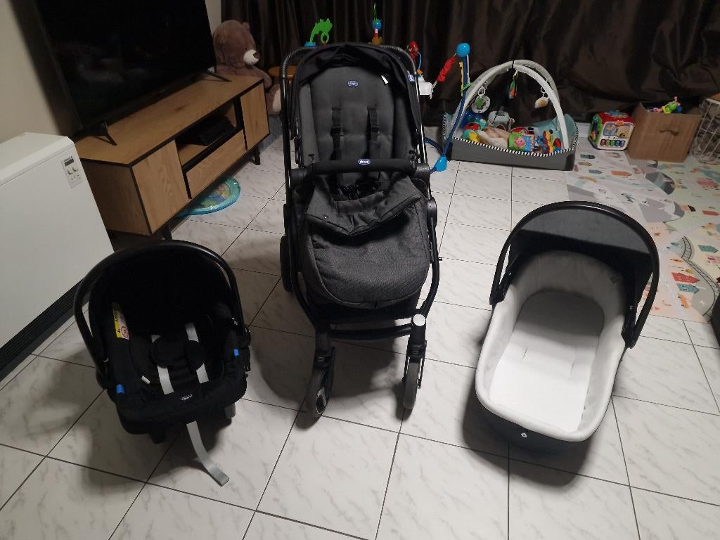 Buggy, Kinderen en Baby's, Kinderwagens en Combinaties, Gebruikt, Combiwagen, Verstelbare duwstang, Ophalen