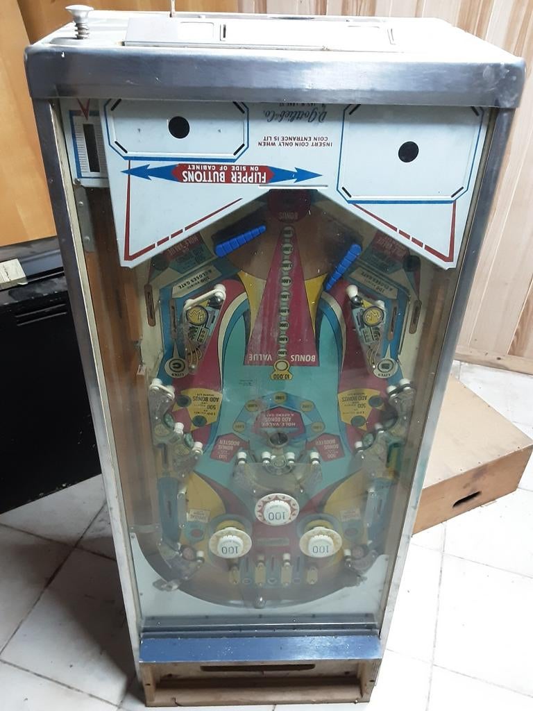 Flipperkast gottlieb 1974 voor opmaak., Enlèvement