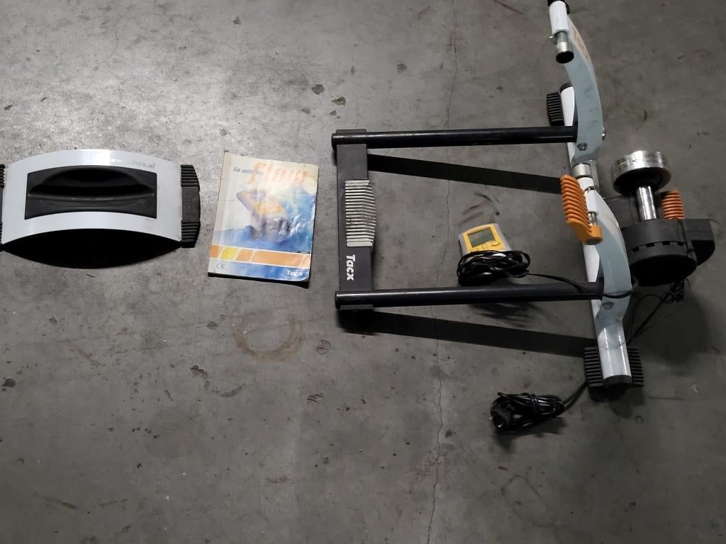 tacx rollen, Fietsen en Brommers, Ophalen, Hartslagsensor, Gebruikt