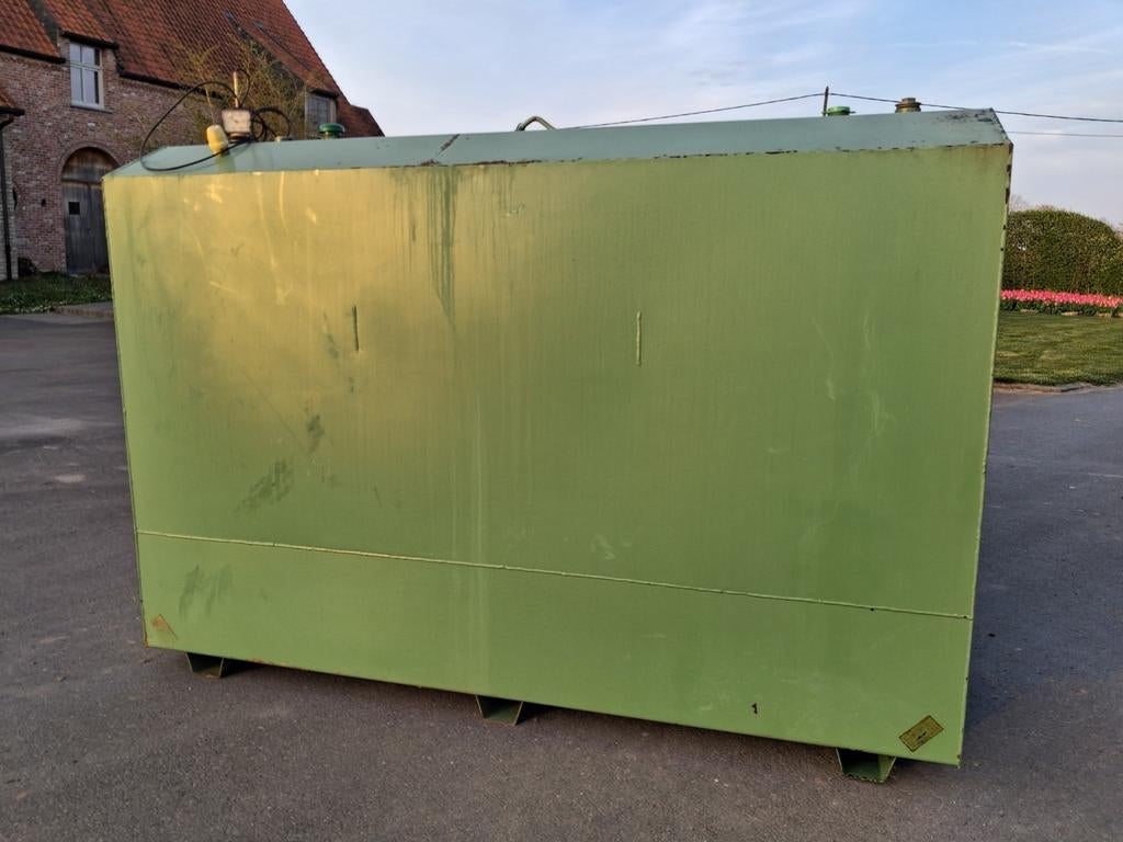 Mazouttank dubbelwandig, Enlèvement