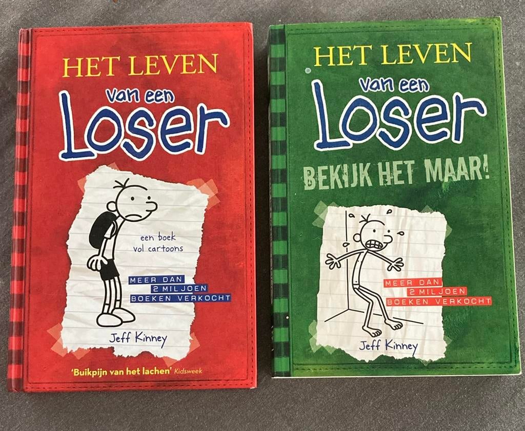 Het leven van een Loser Jeff Kinney, Boeken, Ophalen of Verzenden, Zo goed als nieuw