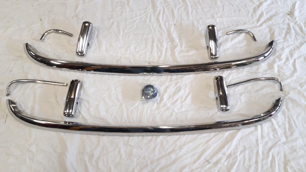 Set Bumper met CORNER BARS, Classic Mini, Auto-onderdelen, Carrosserie, Bumper, Mini, Rover, Austin, Voor, Nieuw, Ophalen