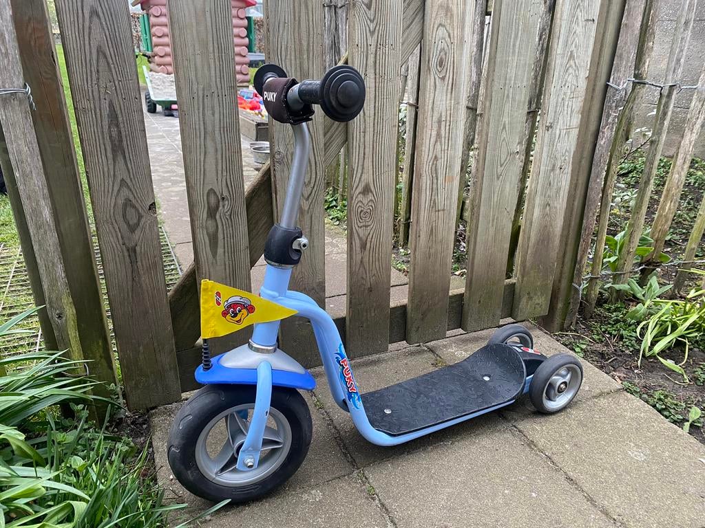 Puky kinderstep blauw, Ophalen, Gebruikt, Gewone step