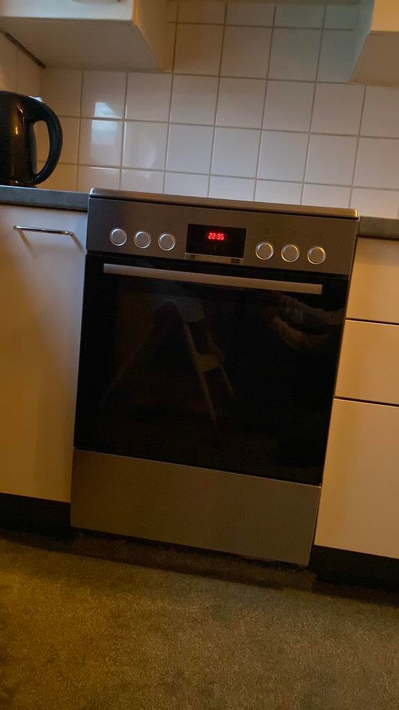 Fornuis, Ophalen, Warmhoudplaat, 3 kookzones of minder, Zo goed als nieuw