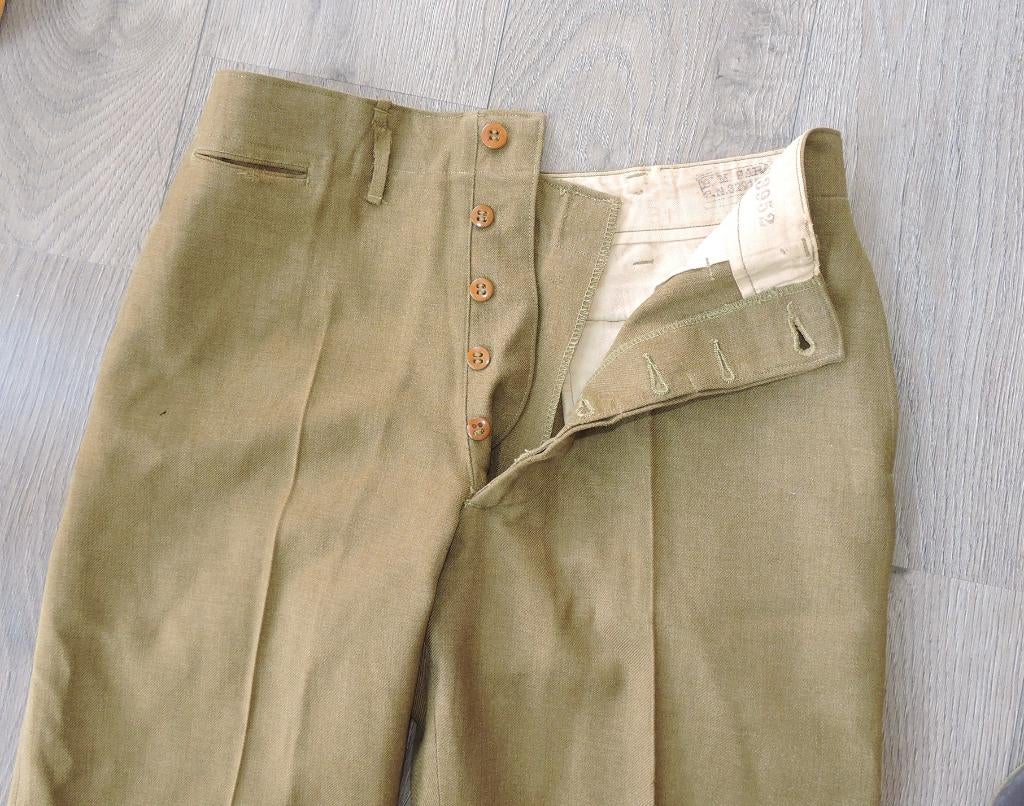 daté 1942 Pantalon de combat SOLDAT AMERICAIN, Collections, Objets militaires | Seconde Guerre mondiale, Autres, Envoi