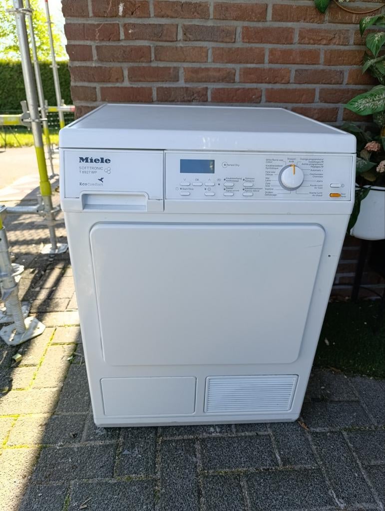 Miele droogkast, Ophalen