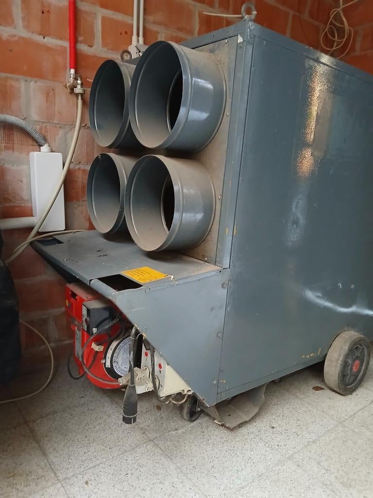 warme luchtblazer grote ruimte, Enlèvement