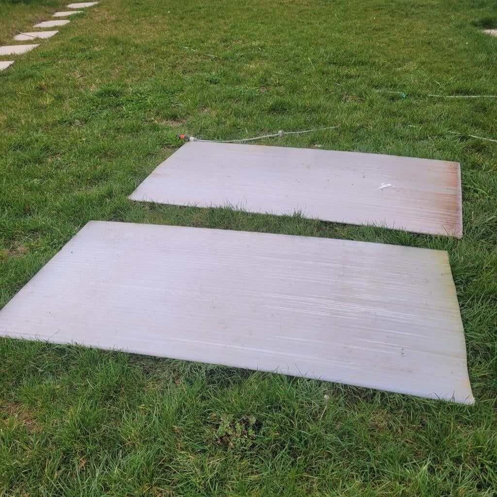 Plaque polycarbonate, Bricolage & Construction, Enlèvement, Utilisé