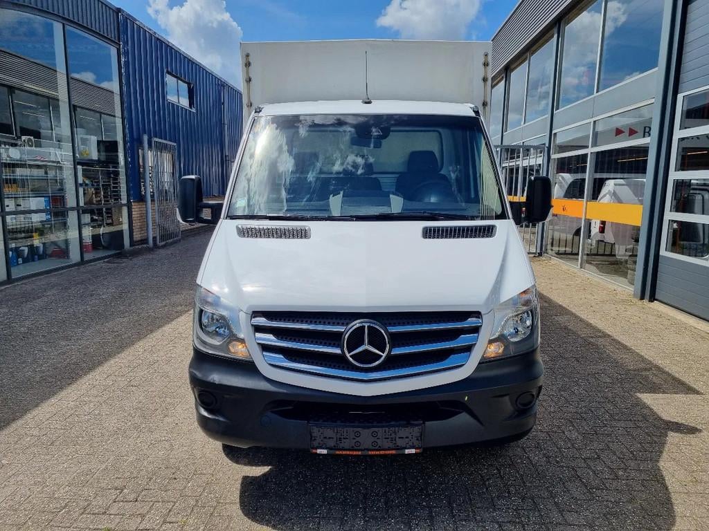 Mercedes-Benz Sprinter 514 CDI/ Huifzeil/ Airco/ EURO 6, Auto's, Achterwielaandrijving, Gebruikt, Euro 6, Wit