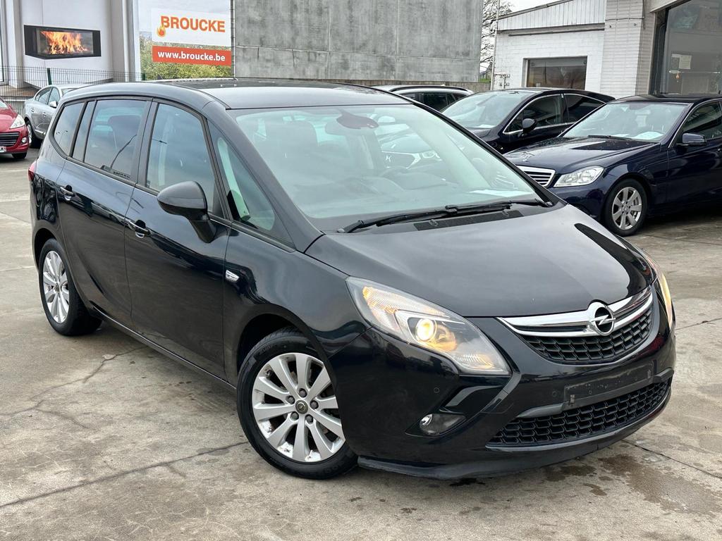 Opel Zafira Tourer 1.4L Benzine 2015 Euro 6, Auto's, Euro 6, 7 zetels, Bedrijf, 1364 cc