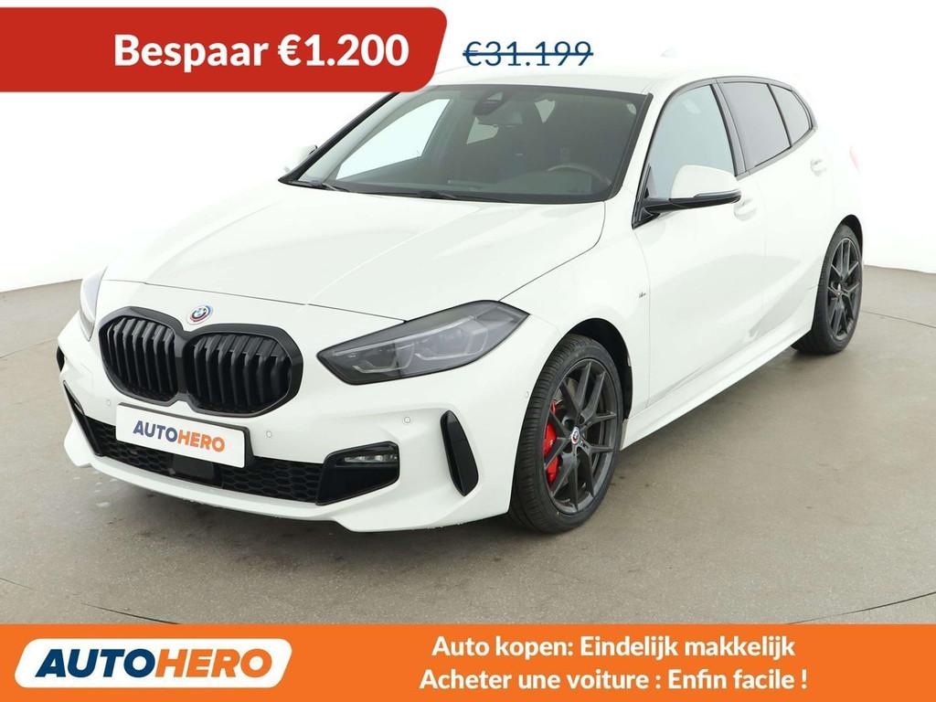 BMW 1 Serie 118 118d M Sport (année de construction 2022), Autos, 1505 kg, Alcantara, Noir, Automatique