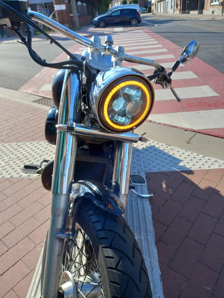 Honda vt shadow 750 voorouder van 1997 met technische contro