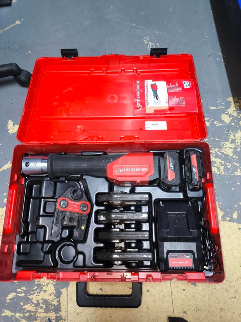 Rothenberger Romax 4000 persmachine in zo goed als nieuw., Ophalen