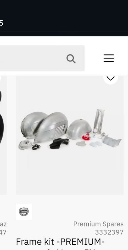 Vespa set gezocht voor px naar oldie ombouw, Enlèvement, Neuf, Vespa