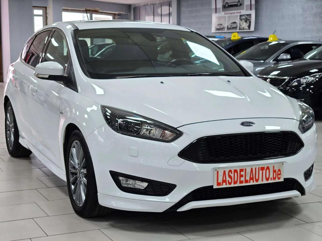 Ford Focus 1.0i EcoBoost ST Line Carplay Android Gps Blue Pa, Auto's, Ford, Focus, Stof, Gebruikt, USB