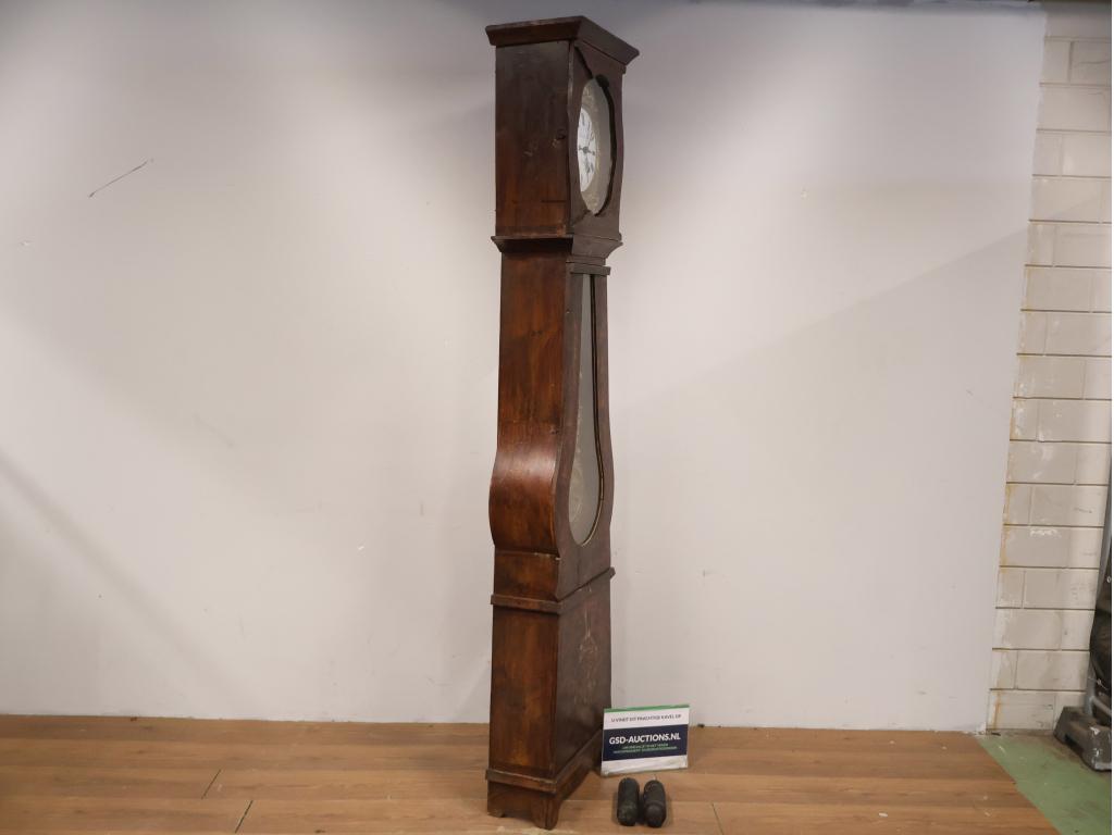 Antiek Staand Franse Comtoise Klok