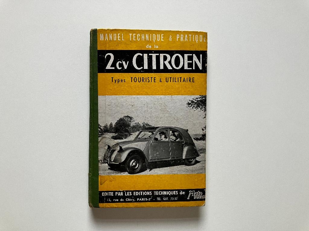 2CV Citroën manuel technique & pratique (1950's), Enlèvement ou Envoi