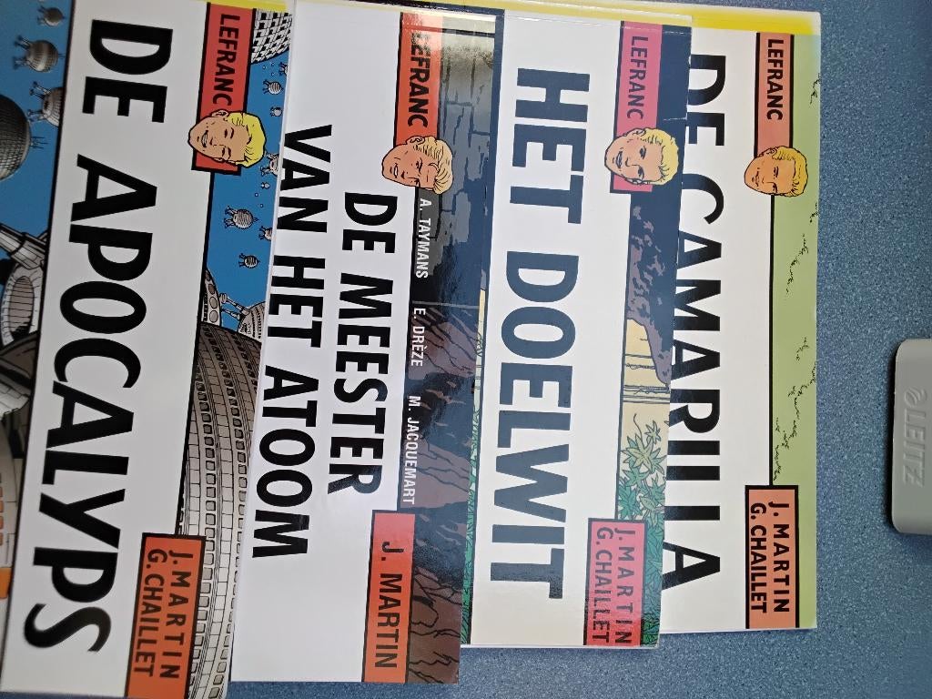 Stripverhalen reeks Lefranc, Meerdere stripboeken, Ophalen, Gelezen, Jacques Martin