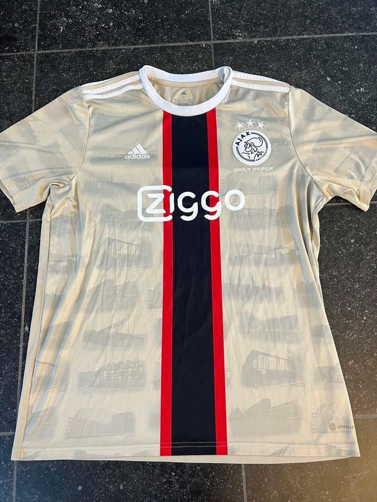 Ajax x Daily Paper Third Shirt, Sport en Fitness, Voetbal, Maat XL, Ophalen of Verzenden, Zo goed als nieuw, Shirt