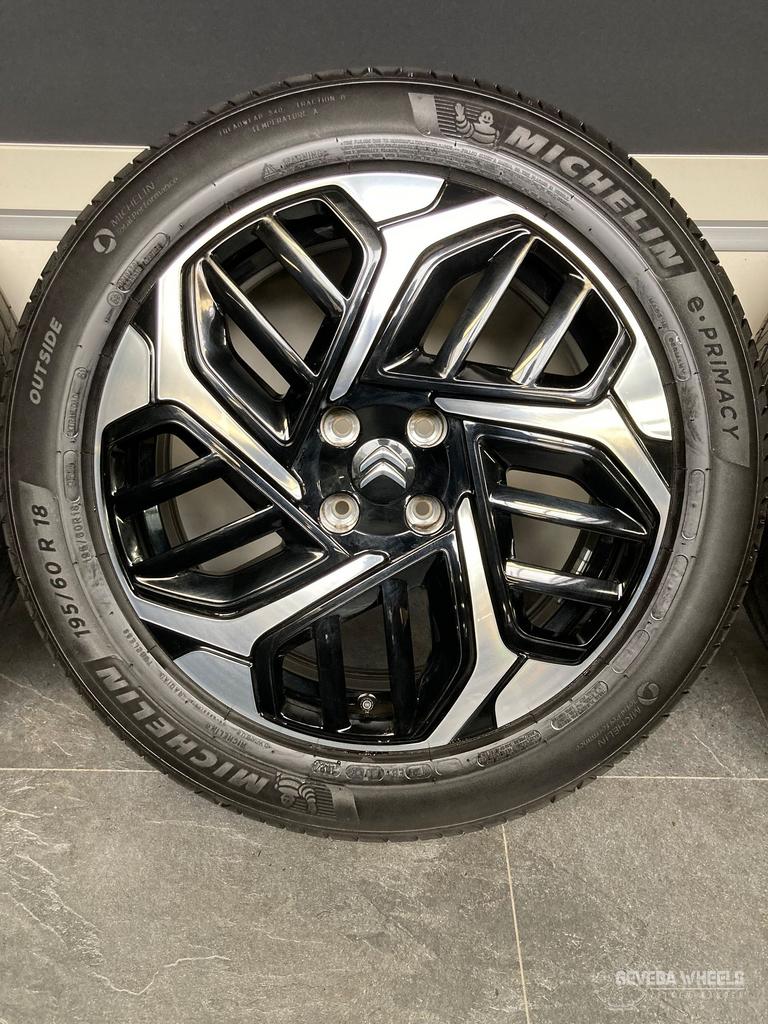 18” originele Citroen C4 / C4 X velgen + banden 4x108 983206, Auto-onderdelen, 18 inch, Gebruikt, -, -