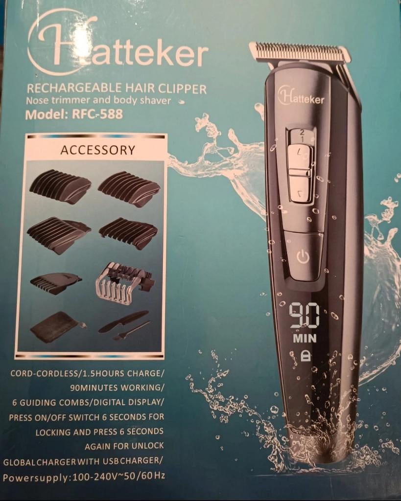 Tondeuse/tondeuse à cheveux, rechargeable via USB, Enlèvement ou Envoi