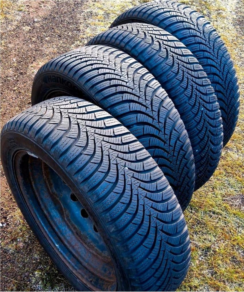 Belles roues hiver Citroën C-Zero ou Peugeot ION, Auto-onderdelen, Banden en Velgen, Ophalen, Gebruikt, 15 inch, 175 mm