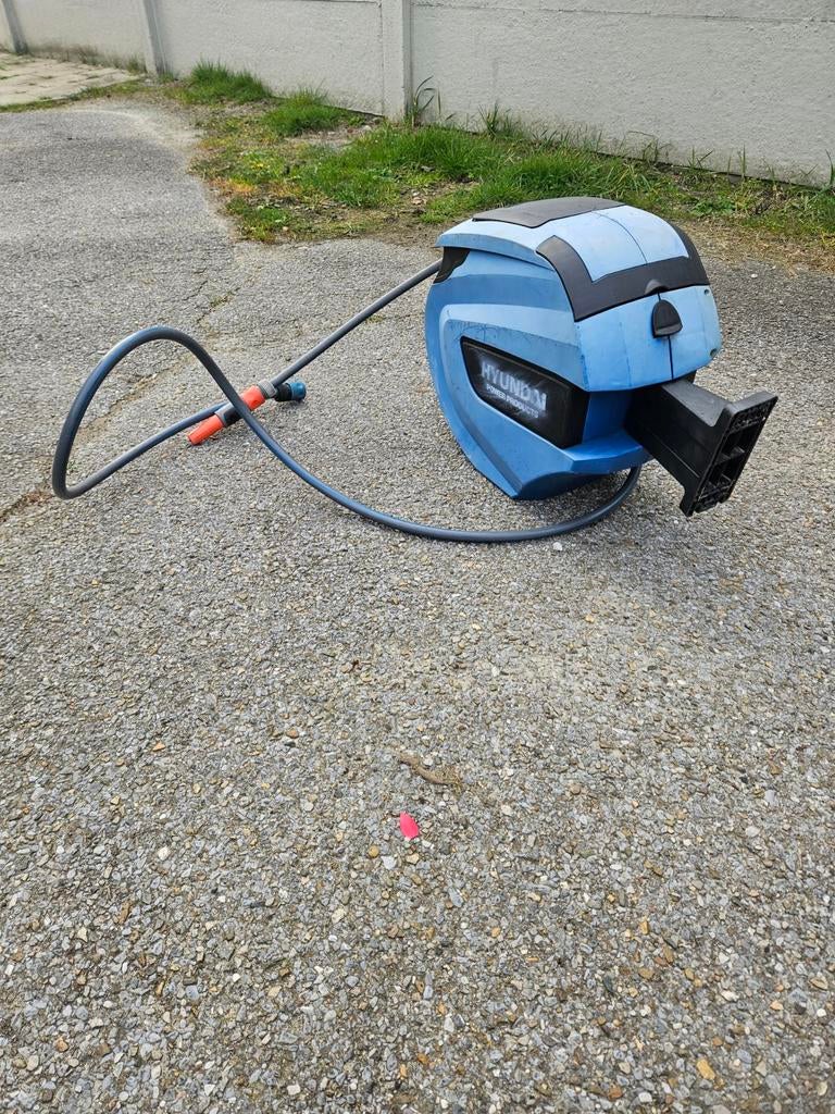 Tuyau d'arrosage automatique en bobine Hundai L=30 m à Houth, Jardin & Terrasse, Enlèvement, Tuyau d'arrosage
