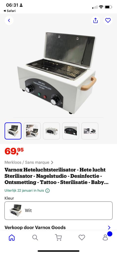 Stérilisateur à air chaud, Electroménager, Enlèvement, Comme neuf