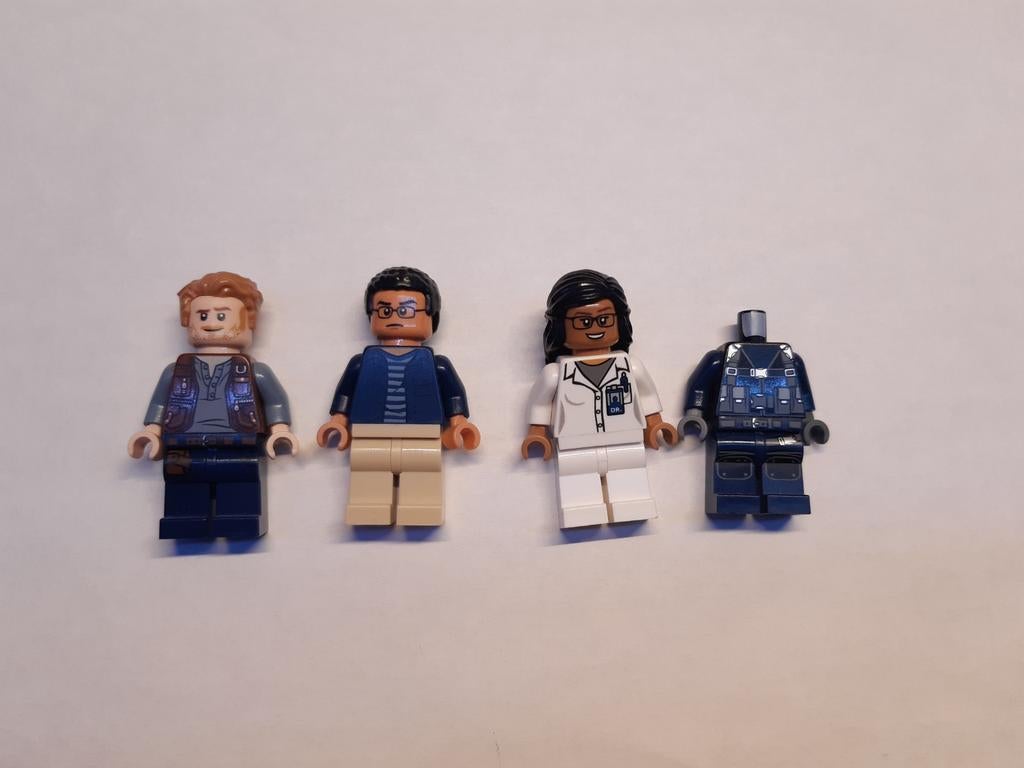 Lego Jurrassic world minifigs, Ophalen of Verzenden, Zo goed als nieuw, Lego