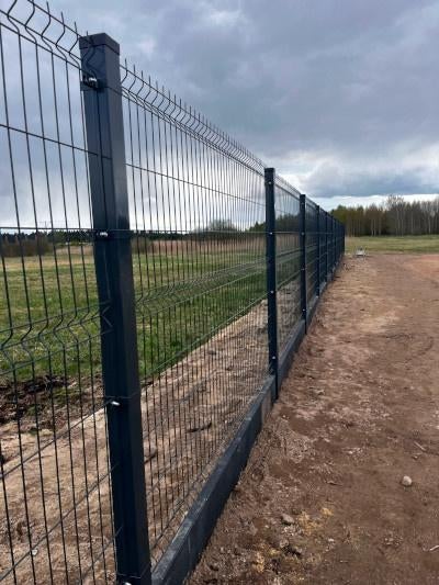 Panneau clôture rigide 2D 3D grillage 5mm qualité pro, Neuf, Clôture en treillis métallique, Enlèvement ou Envoi, Fer