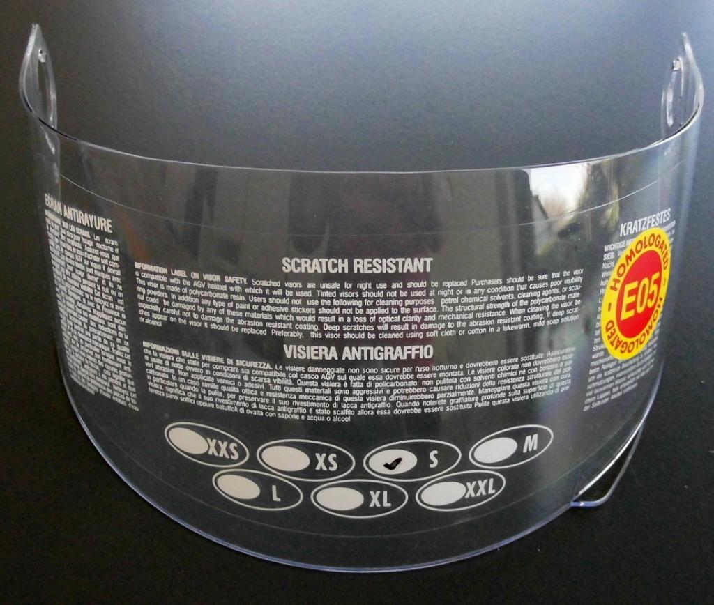Visière de Casque de MOTO AGV E1 Taille : S NOUVEAU, Motos, Vêtements | Casques de moto, Hommes, S, AGV, Neuf, sans ticket, Enlèvement ou Envoi