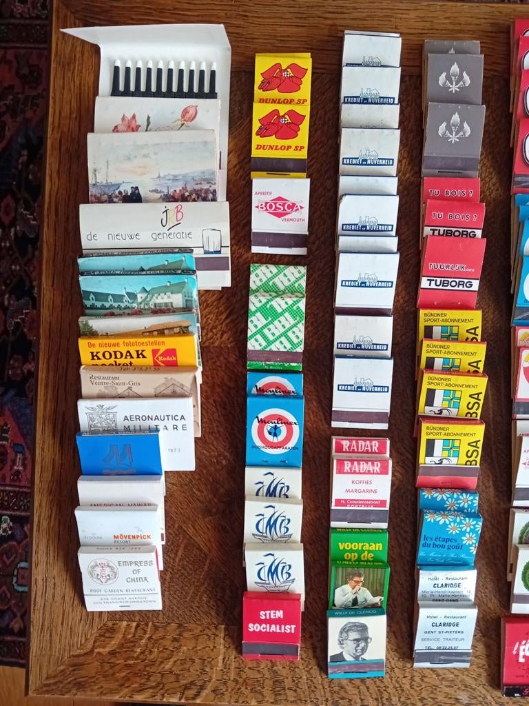 Pochetten Lucifers, Verzamelen, Ophalen, Zo goed als nieuw, Luciferdoosjes of -merken