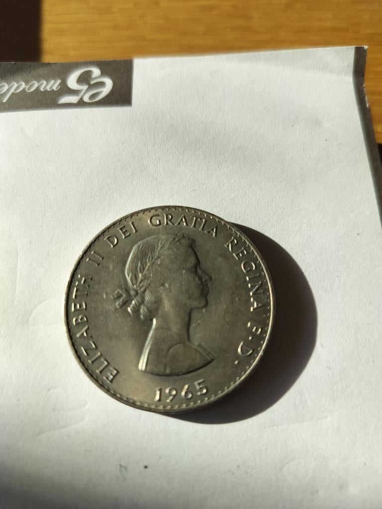 Churchill Crowne 1965, Postzegels en Munten, Ophalen of Verzenden