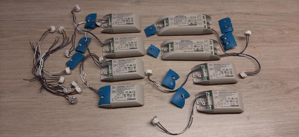 Transformateur électronique 230v - 12V osram + soquets, Bricolage & Construction, Enlèvement, Utilisé