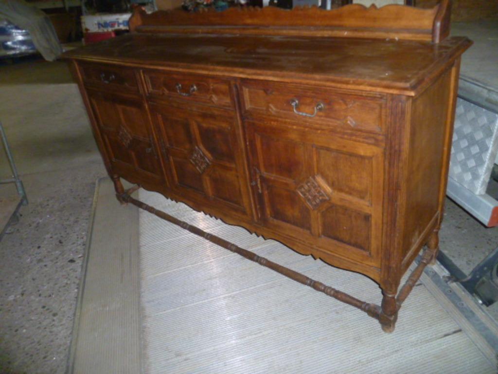 OUDE ENGELSE EIKEN KAST, Antiek en Kunst, Ophalen