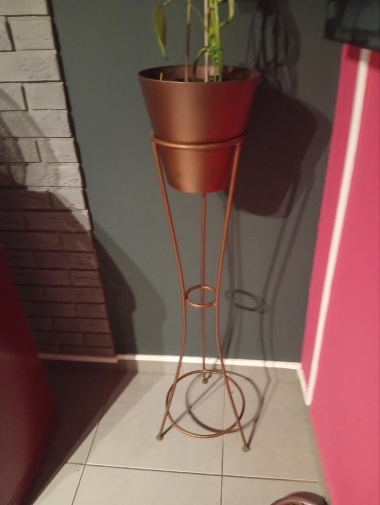 Porte plante metal, Jardin & Terrasse, Enlèvement ou Envoi, Comme neuf