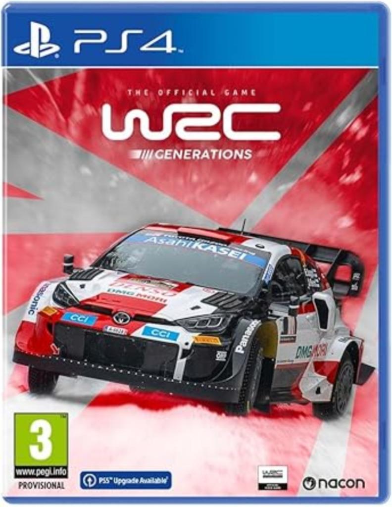 WRC Generations PS4 GRTIS LEVERING, Games en Spelcomputers, Games | Sony PlayStation 4, Nieuw, Racen en Vliegen, 3 spelers of meer