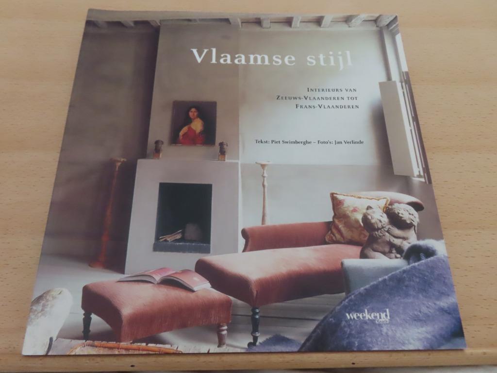 Vlaamse stijl –  Piet Swimberghe Interieurs van Zeeuws – Vla, Ophalen of Verzenden, Zo goed als nieuw, Interieur en Design, Piet Swimberghe