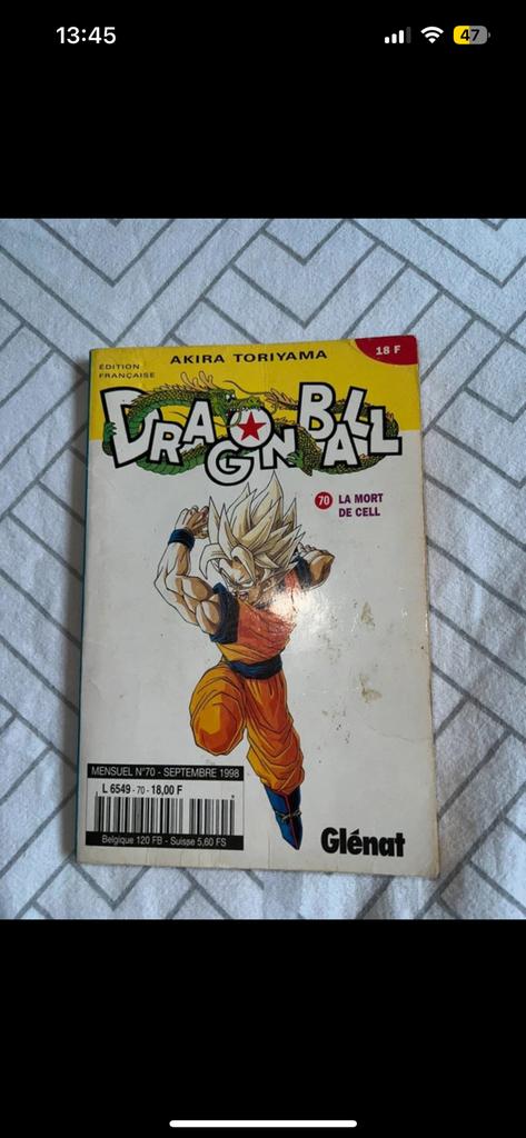 Livre dragon ball, Livres, Enlèvement, Comme neuf