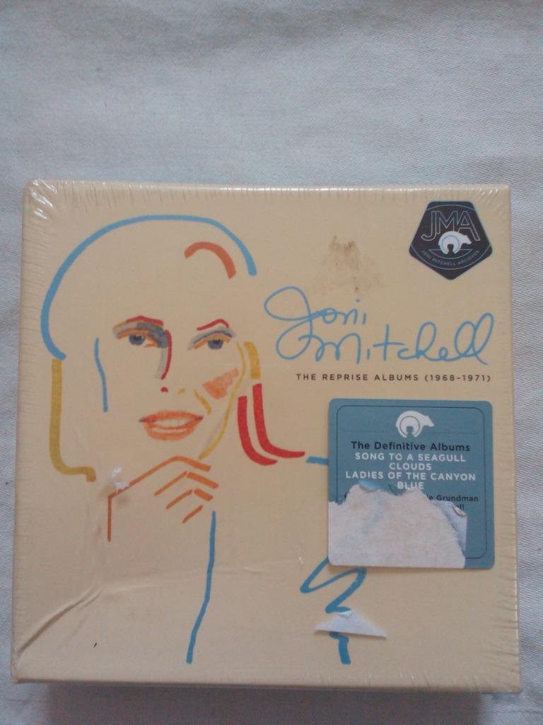 Joni Mitchell - The Reprise albums (1968-1971), Ophalen of Verzenden, Nieuw in verpakking, Poprock